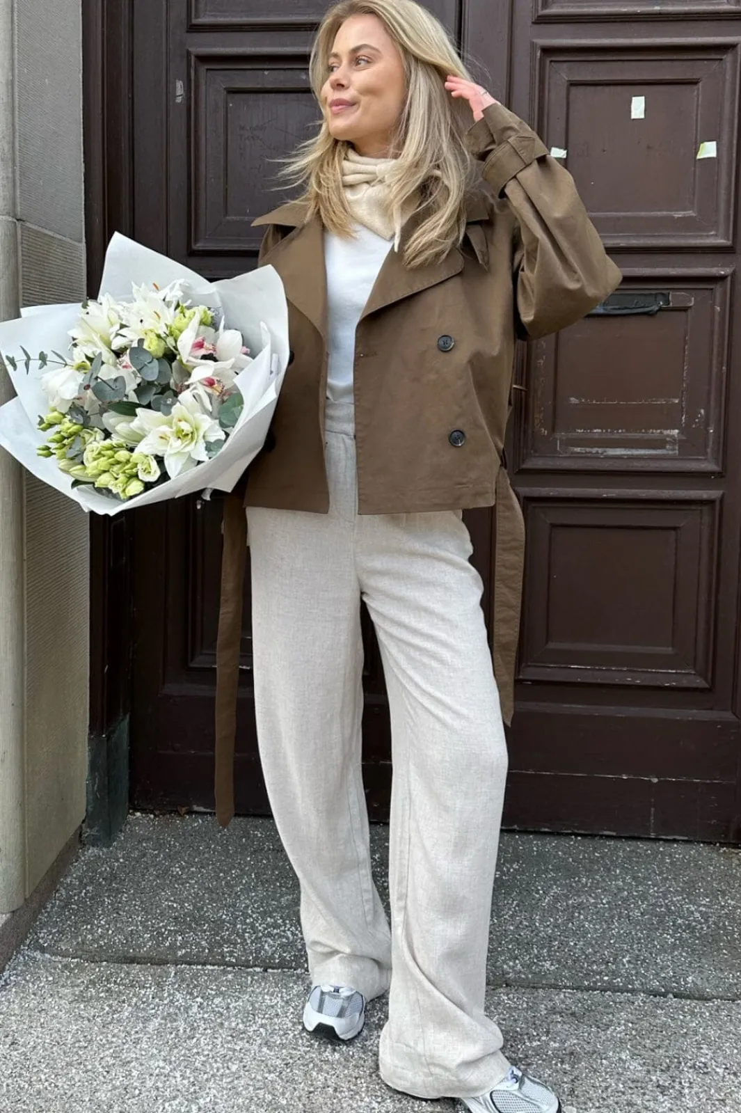 New BYIC Almaic Trenchcoat brown Brown
