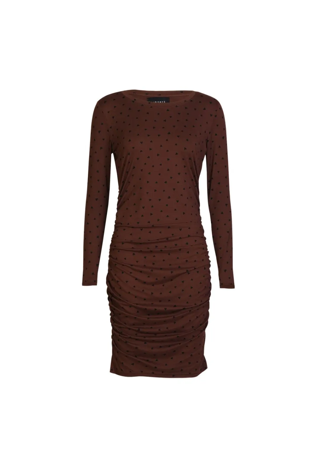 Best Liberte Alma-Long-Dress 9506 Brown Black Heart