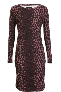 Sale Liberte Alma-Long-Dress 9506 Bordeaux Lux Leo