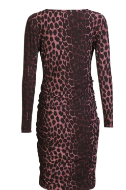 Sale Liberte Alma-Long-Dress 9506 Bordeaux Lux Leo
