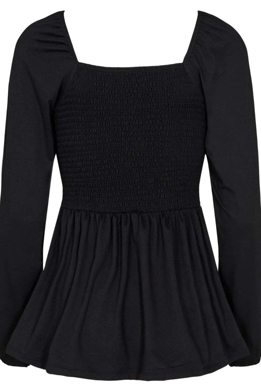 Hot Liberte Alma-Ls-Smock-Top Black