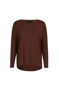 Sale Liberte Alma-Ls-Top 9504 Brown Black Heart