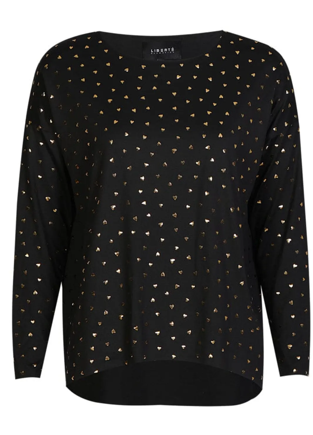 Best Liberte Alma-Ls-Top 9504 Black Gold Heart