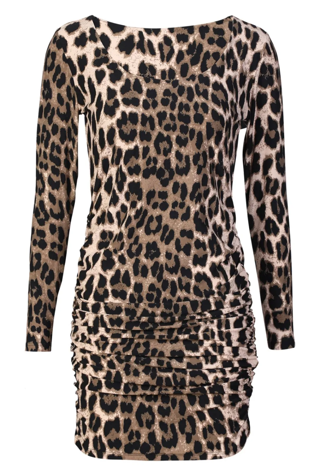 New Liberte Alma-Ls-Turn-Dress 9583 Big Lux Leo Fossil