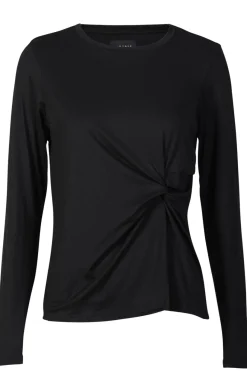 Best Liberte Alma-Ls-Twist-Tshirt 22148 Black