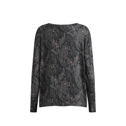 Sale Liberte Alma-Ls-U-Tshirt 22146 Night Sky Paisley