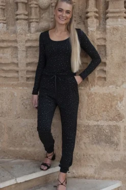New Liberte Alma-Pants Black Simili