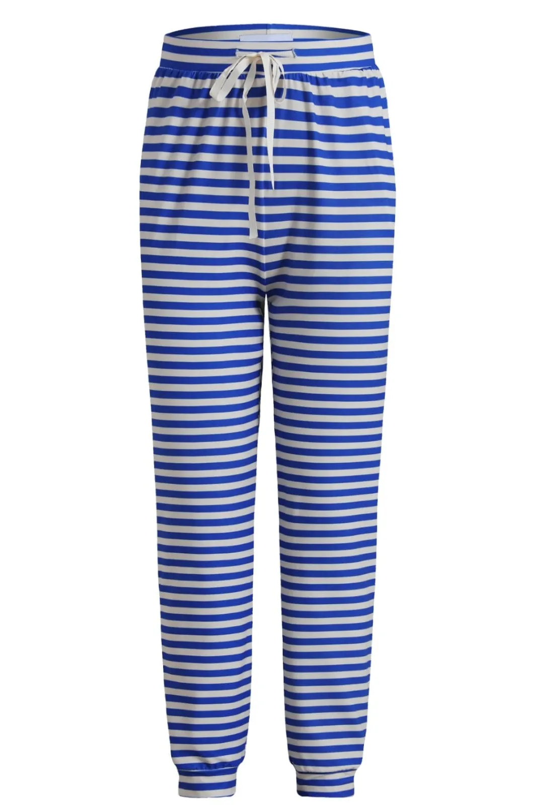 Hot Liberte Alma-Pants 9500 Stripe Ivory Cobolt