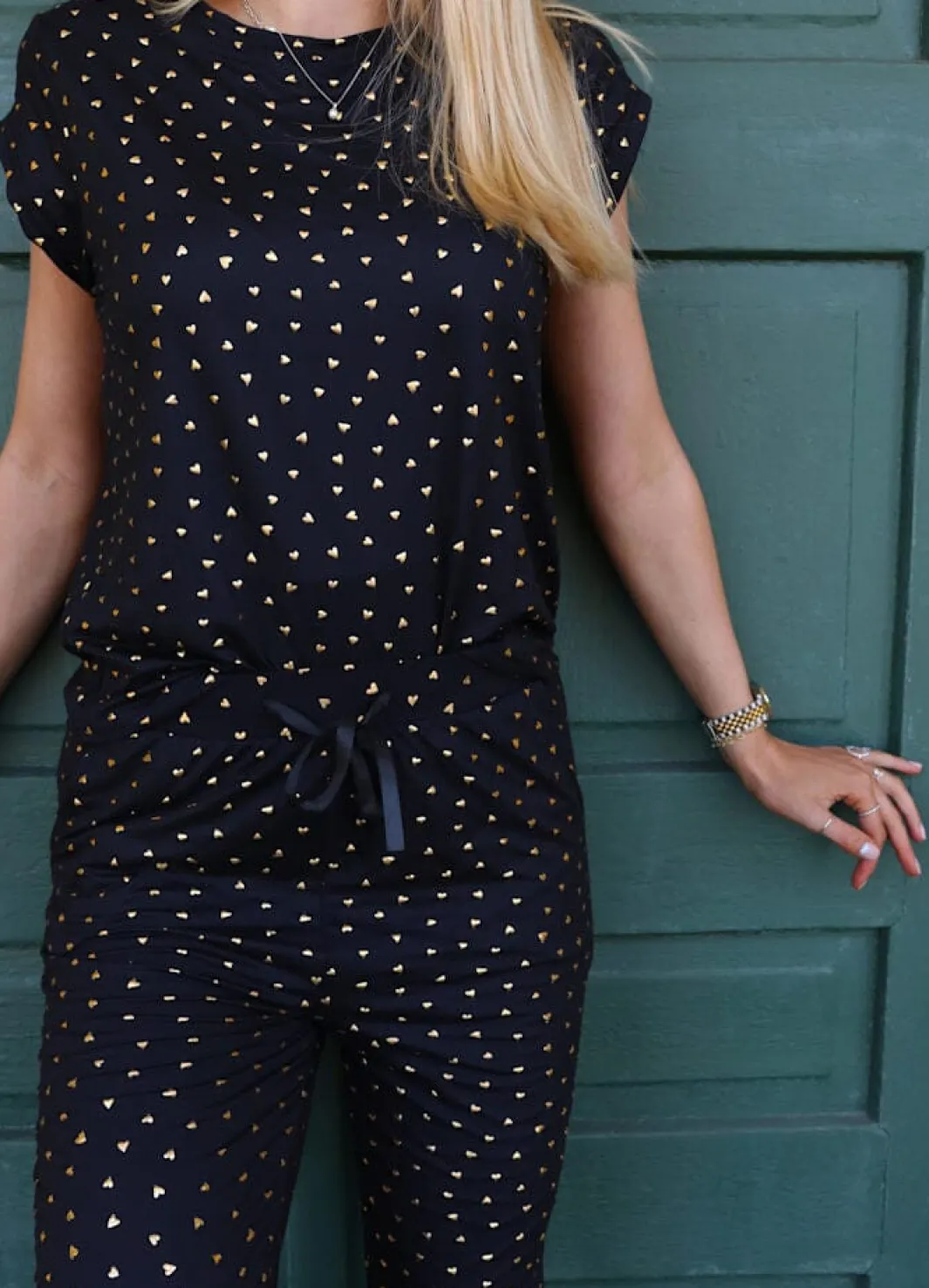 Best Liberte Alma-Pants 9500 Black Gold Heart