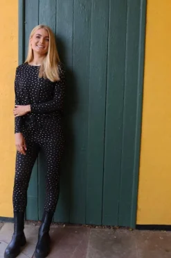 Best Liberte Alma-Pants 9500 Black Gold Heart