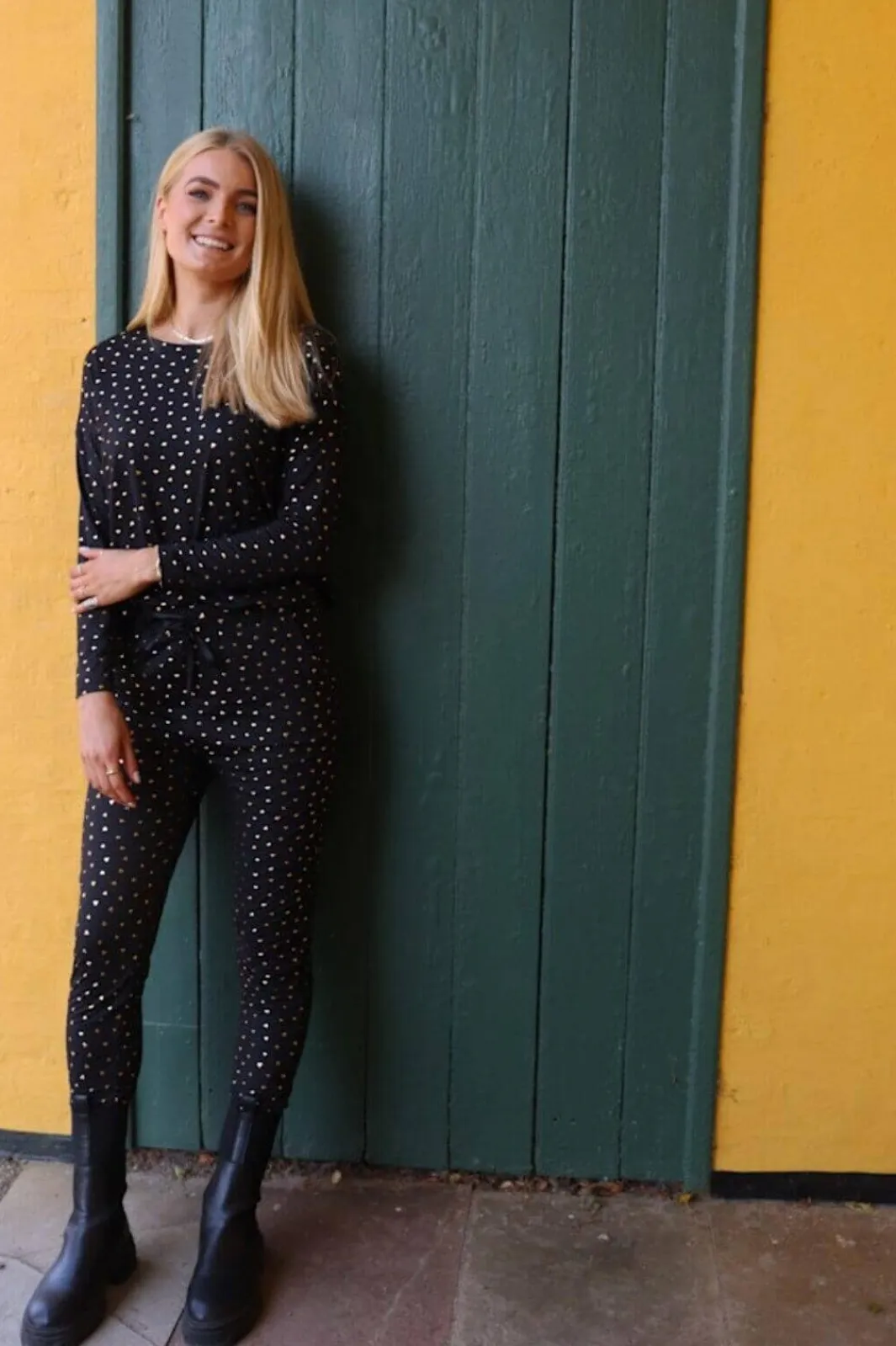 Best Liberte Alma-Pants 9500 Black Gold Heart