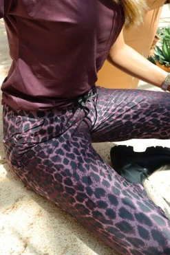 Sale Liberte Alma-Pants 9500 Bordeaux Lux Leo
