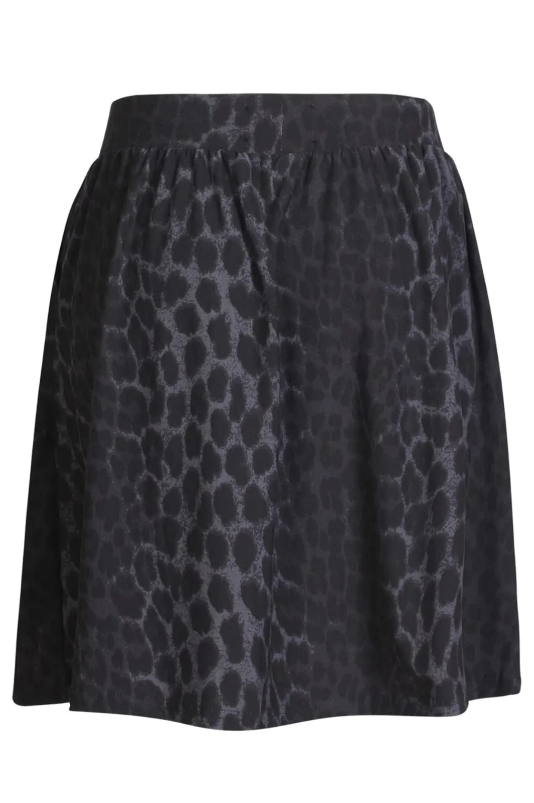 Hot Liberte Alma-Short-Loose-Skirt 9587 Dark Grey Leo