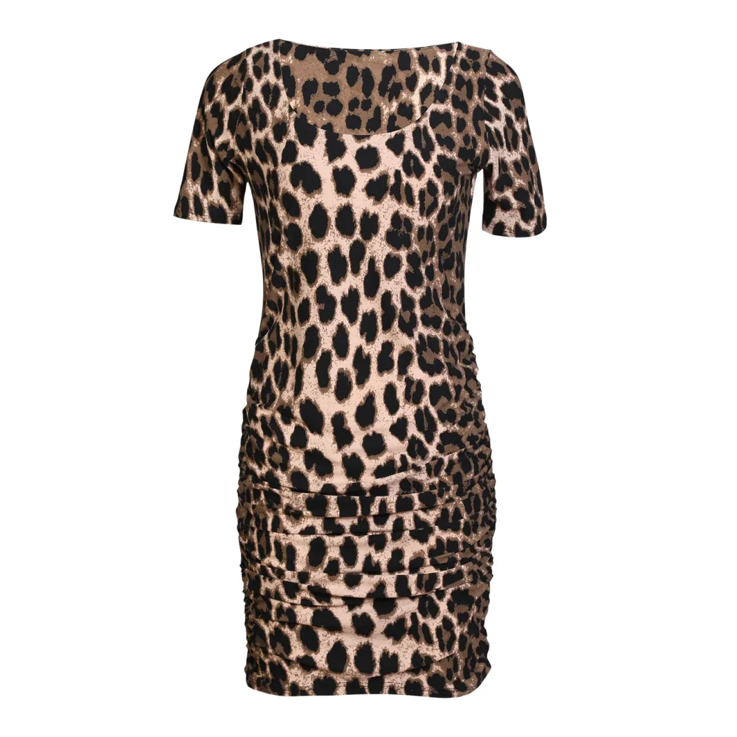 Sale Liberte Alma-Ss-Turn-Dress 9578 Big Lux Leo Fossil