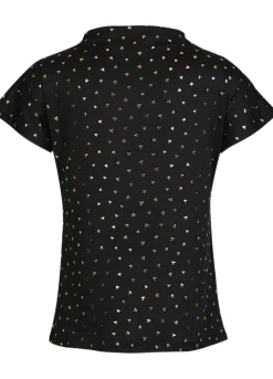 Outlet Liberte Alma-Top 9501 Black Gold Heart