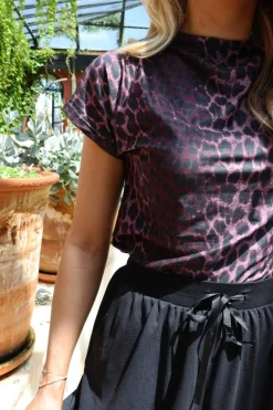 Liberte Alma-Top 9501 Bordeaux Lux Leo