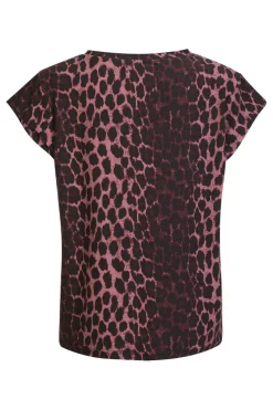 Best Liberte Alma-U-Tshirt 9581 Bordeaux Lux Leo