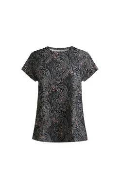 Clearance Liberte Alma-U-Tshirt 9581 Night Sky Paisley