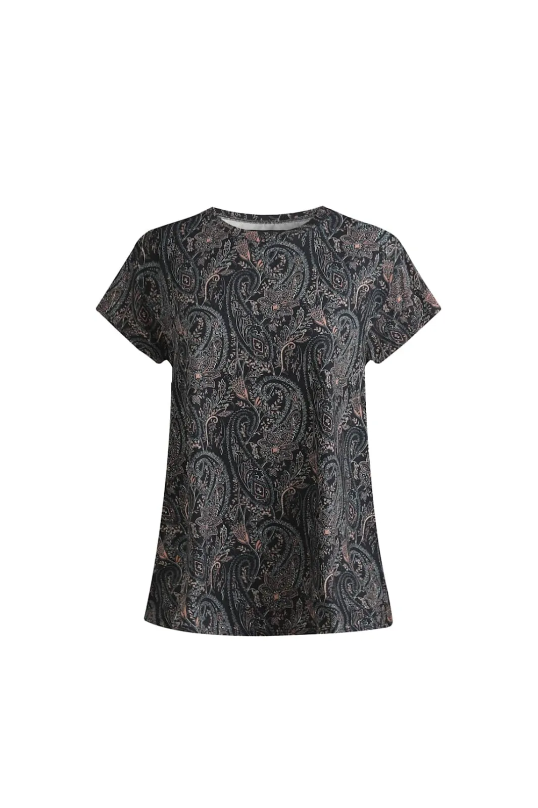Clearance Liberte Alma-U-Tshirt 9581 Night Sky Paisley