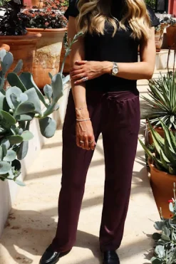 Discount Liberte Alma-Wide-Pants 9564 Bordeaux