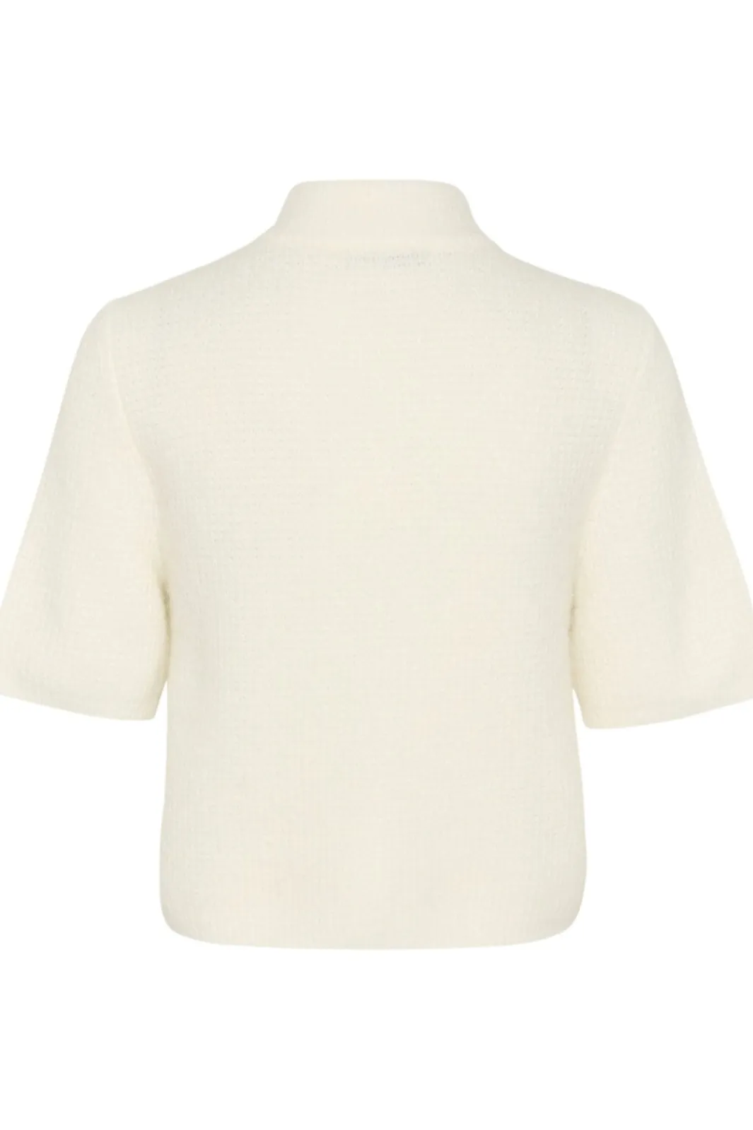 Sale Gestuz Alphagz Ss Short Cardigan 102336 Ivory