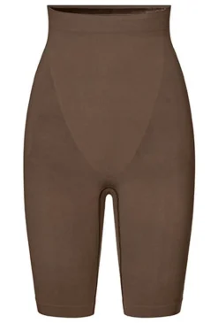 Clearance Lykkeland Ateliér Alturra Highwaist Shaping Shorts Chocolate