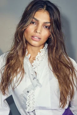 Clearance Co´Couture Alva Idris Anglaise Shirt 4000 White