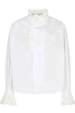 Clearance Co´Couture Alva Idris Anglaise Shirt 4000 White