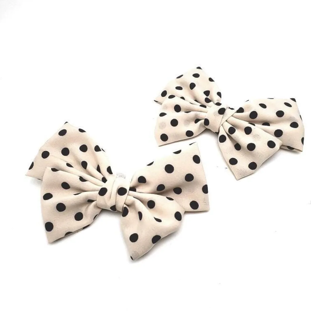 Discount Mellow Moon Amalie White/Black Dots
