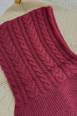 Clearance A-bee Amanda Balaclava Dark Red