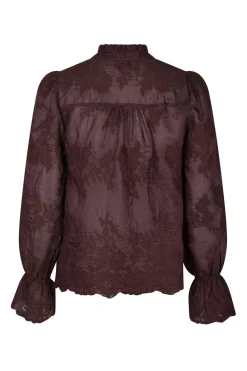 Outlet Neo Noir Amara Big Embroidery Blouse 163032 174