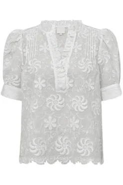 Online Gossia Amargo Dia Blouse G2614 White