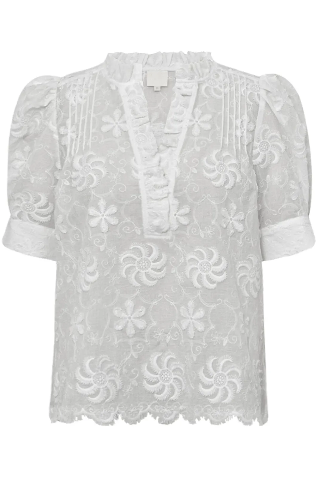 Online Gossia Amargo Dia Blouse G2614 White