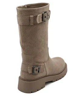 New Bloom Amaryllis Boots Taupe
