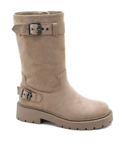 New Bloom Amaryllis Boots Taupe
