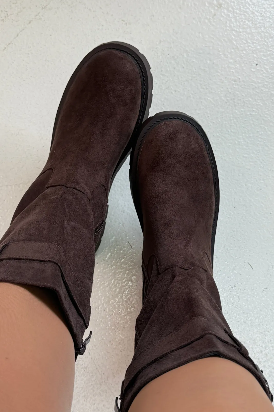 Clearance Bloom Amaryllis Boots Dark Maroon
