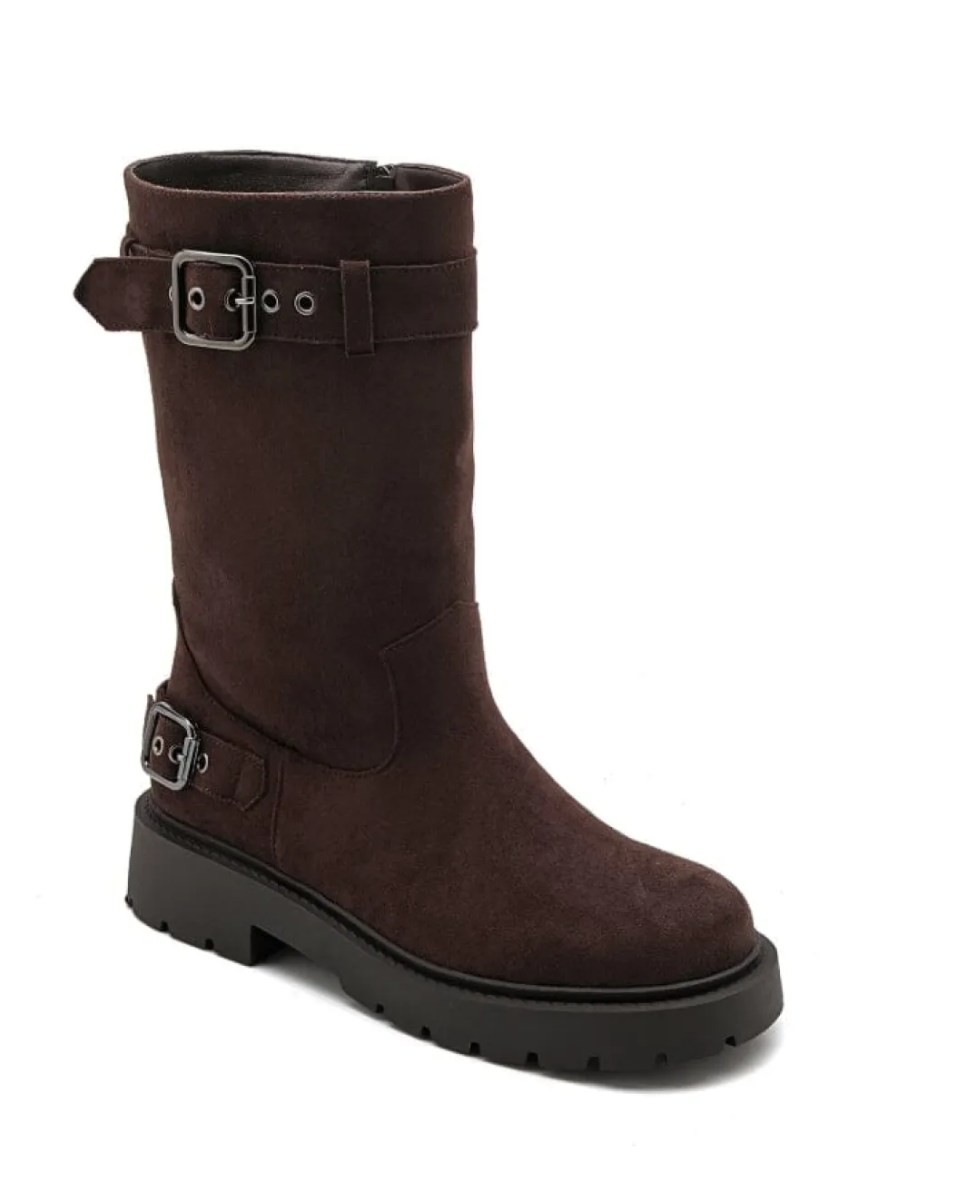 Clearance Bloom Amaryllis Boots Dark Maroon