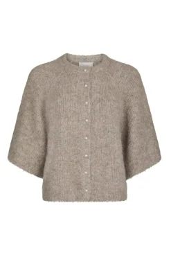 New Neo Noir Amaya Fluffy Knit Cardigan 167529 976