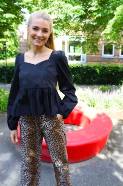 Outlet Liberte Amber-Ls-Blouse Black