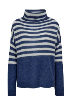 Discount Gossia Ambrosiago Sweater G1816 Blue / Off-White