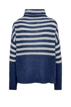 Discount Gossia Ambrosiago Sweater G1816 Blue / Off-White