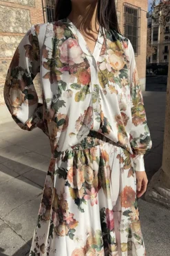 Sale Karmamia Amelia Shirt 2128 Summer Bloom