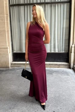 Best BYIC Andreaic Maxi Dress A23768 Bordeaux