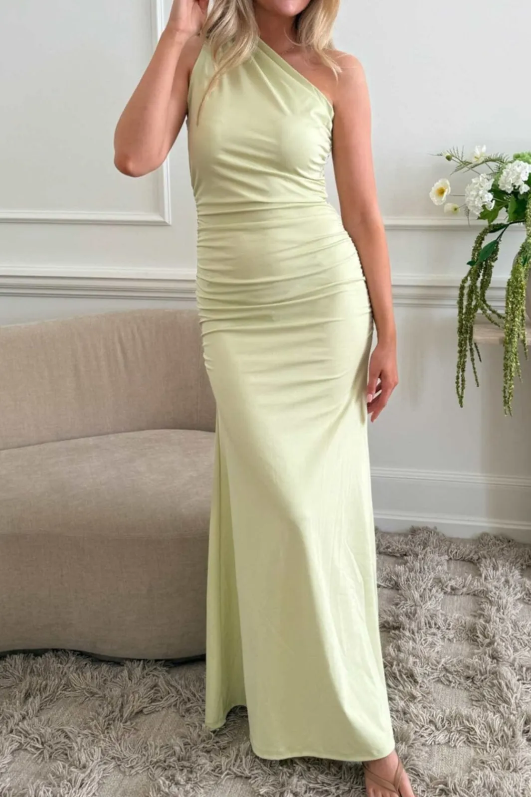 Outlet BYIC Andreaic Maxi Dress A23768 Light Green
