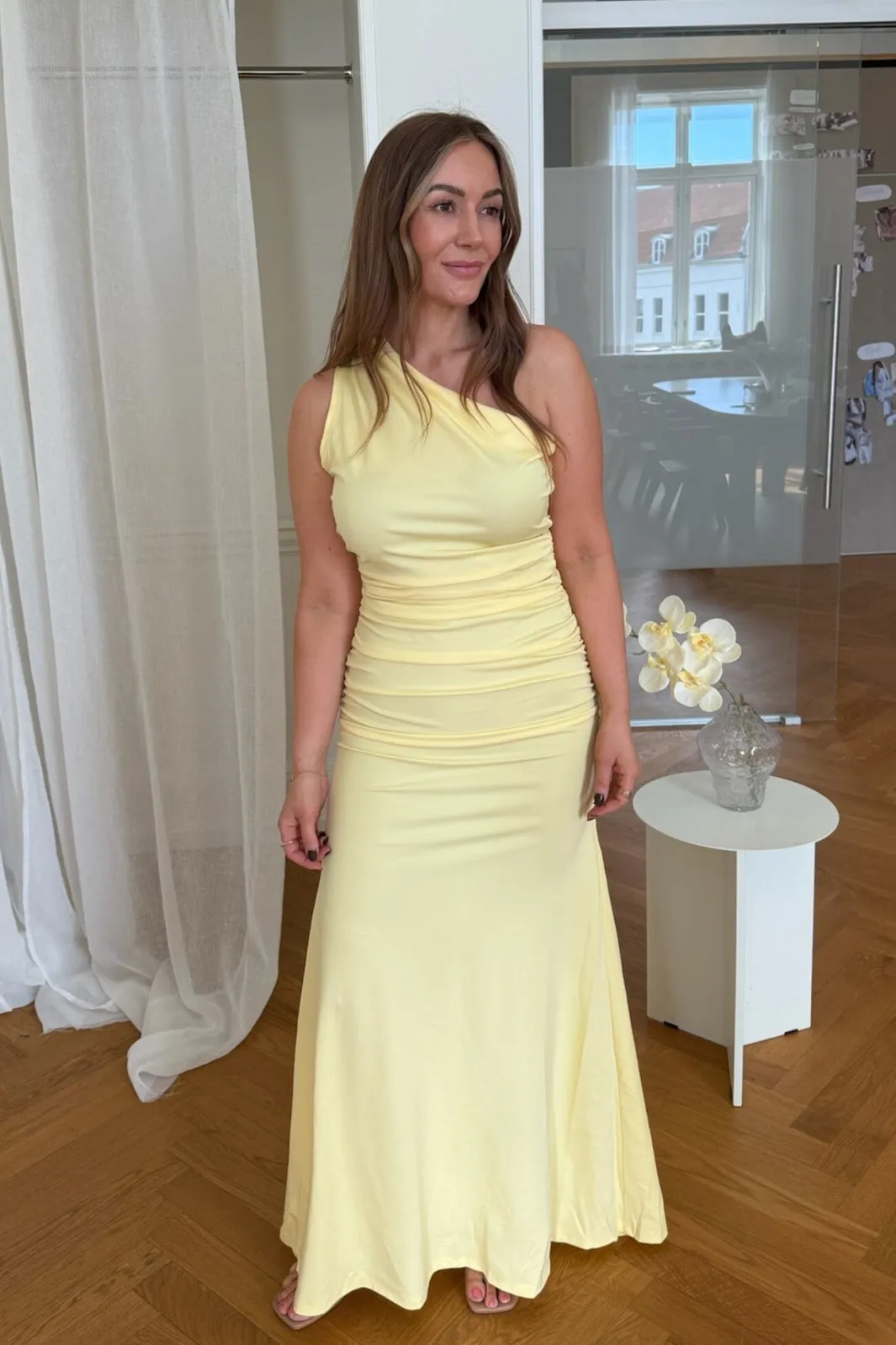 Best BYIC Andreaic Maxi Dress A23768 Yellow