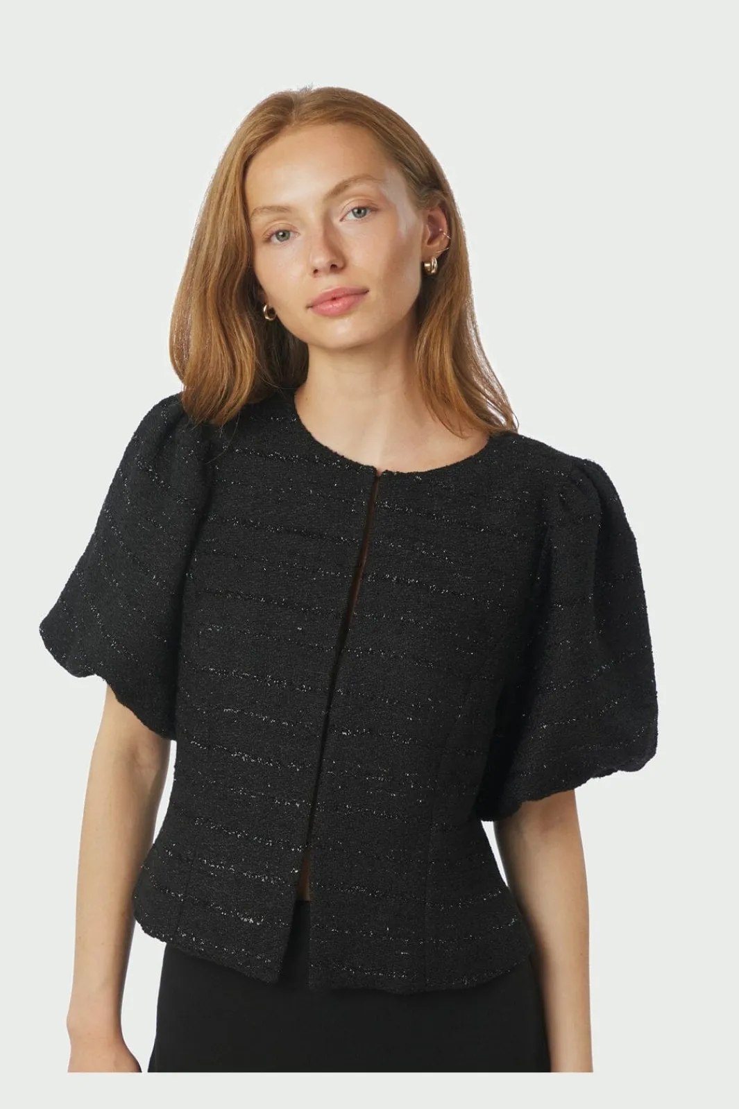 Sale Neo Noir Anela Boucle Blouse 166958 100