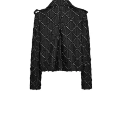 Clearance Gossia Angeliego Jacket G2717 Black/Offwhite