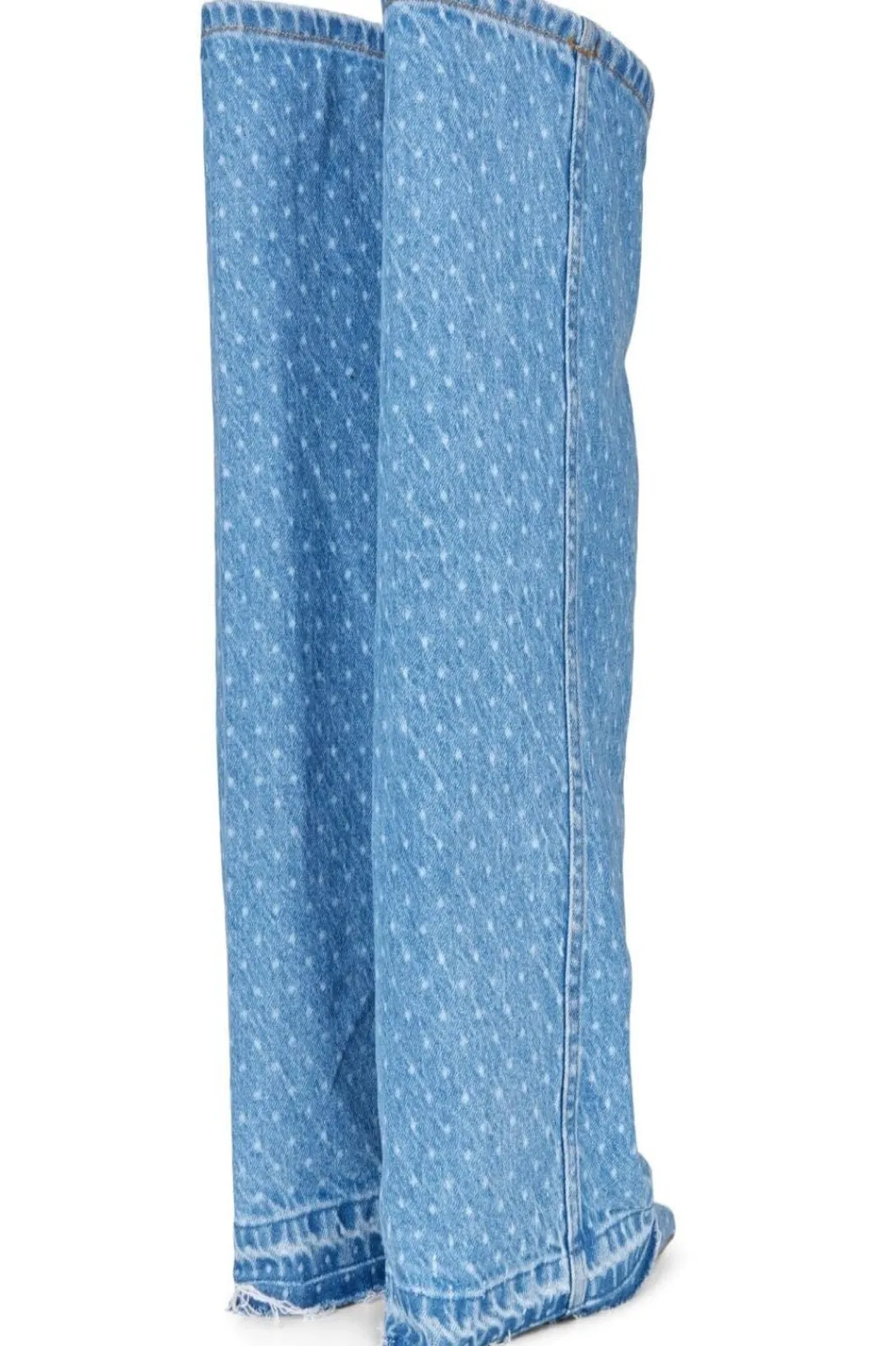 Custommade Anie Dotted Denim 414 Dusty Blue
