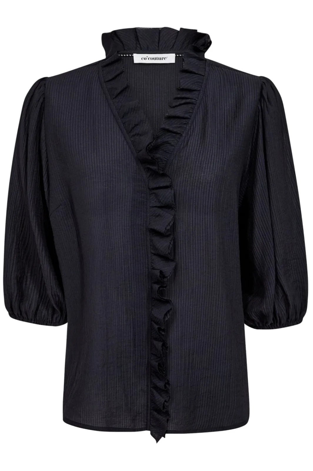 Outlet Co´Couture Anikacc Frill Ss Shirt 35905 120