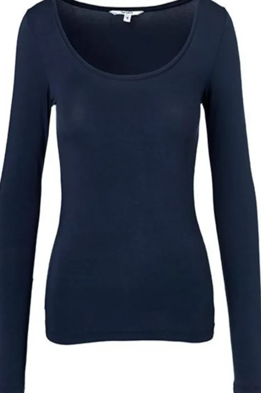 MbyM Anna Basic Blouse Navy Blue